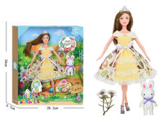 11.5inch Solid Body Doll Set toys