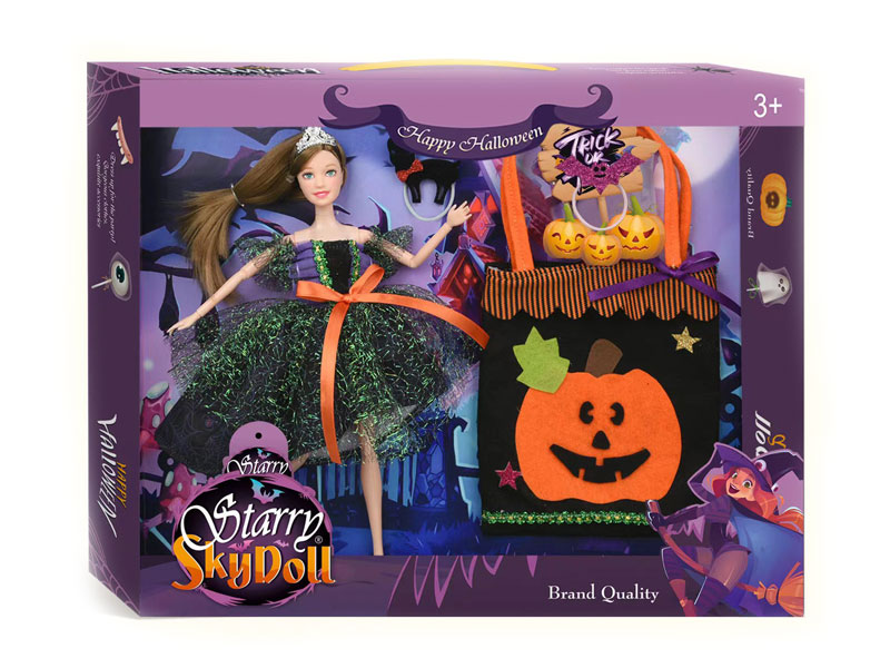 11.5inch Solid Body Doll Set toys