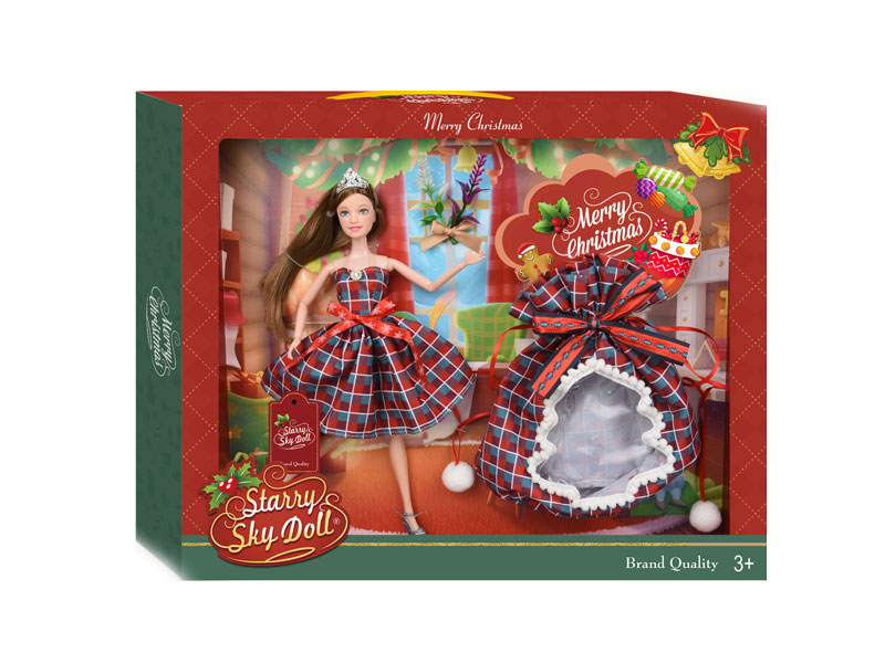 11.5inch Solid Body Doll Set toys