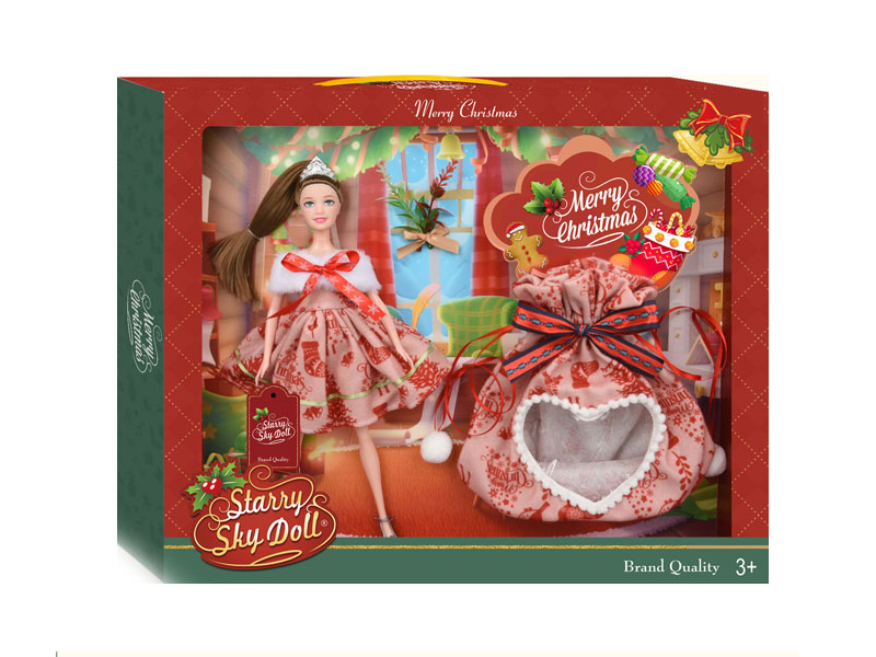 11.5inch Solid Body Doll Set toys