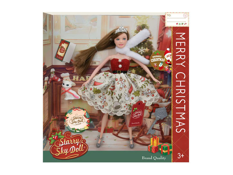 11.5inch Solid Body Doll Set toys