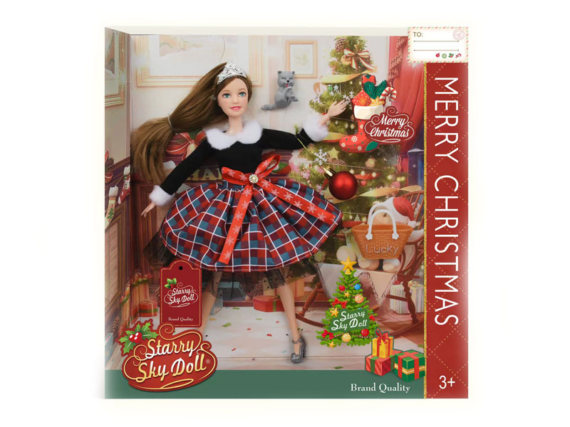 11.5inch Solid Body Doll Set toys