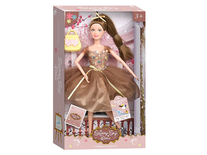 11.5inch Solid Body Doll Set toys