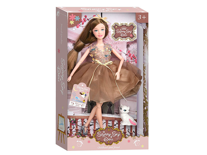 11.5inch Solid Body Doll Set toys