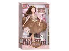 11.5inch Solid Body Doll Set toys