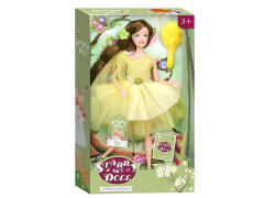 11.5inch Solid Body Doll Set toys
