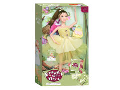 11.5inch Solid Body Doll Set toys