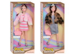 11.5inch Solid Body Doll Set(2S) toys