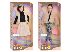 11.5inch Solid Body Doll Set(2S) toys