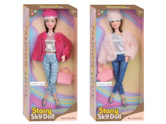 11.5inch Solid Body Doll Set(2S) toys