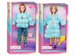 11.5inch Solid Body Doll Set(2S) toys