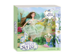 11.5inch Solid Body Doll Set toys