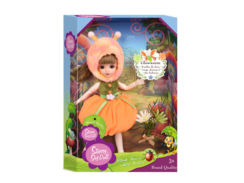 12inch Solid Body Doll Set toys