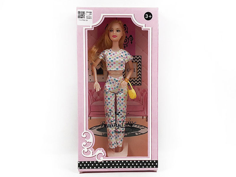 11inch Solid Body Doll Set(2S) toys
