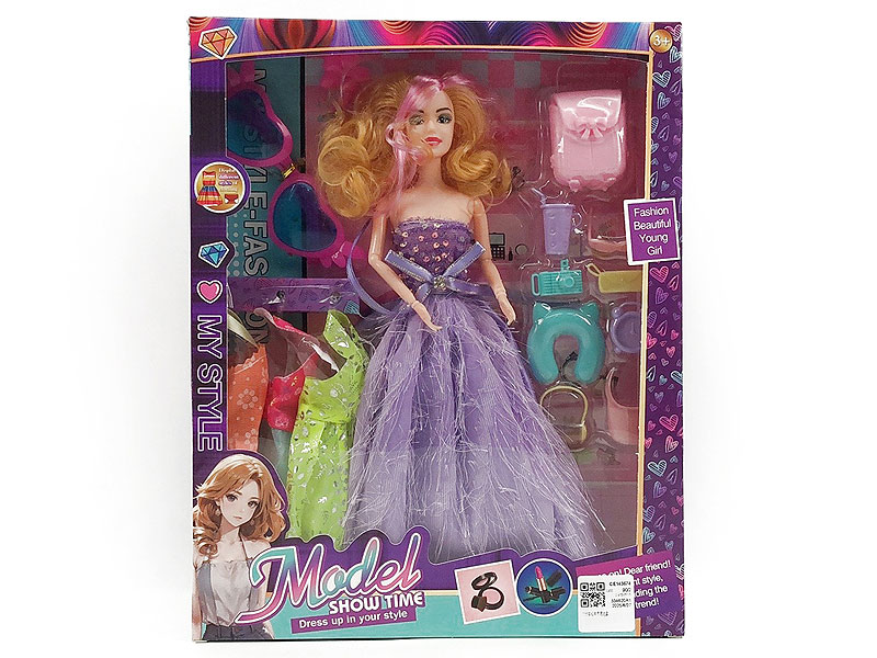 11inch Solid Body Doll Set toys