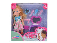 6.5inch Solid Body Doll Set toys
