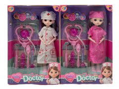 12inch Solid Body Doll Set(2S) toys