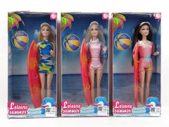 11.5inch Solid Body Doll Set(3S) toys