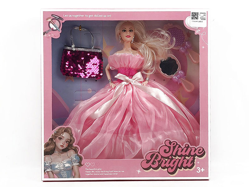 11.5inch Solid Body Doll Set toys