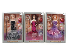 11.5inch Solid Body Doll Set(3S) toys