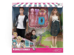 11.5inch Solid Body Pregnant Barbie Set toys