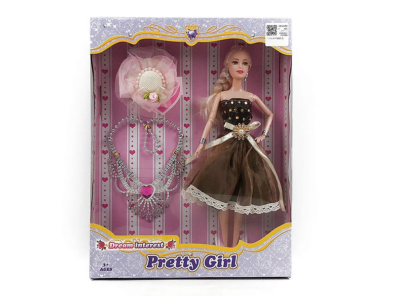 11.5inch Solid Body Doll Set toys