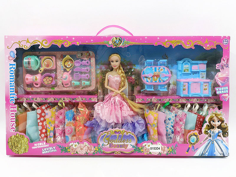 11inch Solid Body Doll Set toys