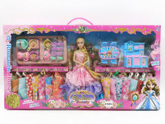 11inch Solid Body Doll Set toys