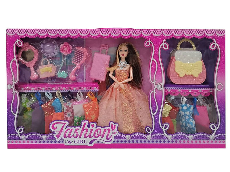 11.5inch Solid Body Doll Set toys