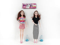 11.5inch Solid Body Doll Set(2S) toys