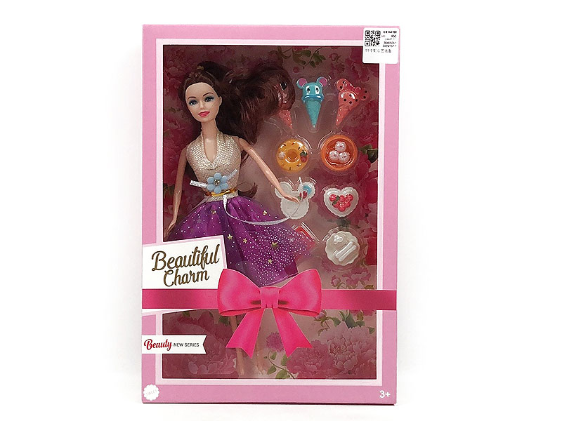 11inch Solid Body Doll Set toys