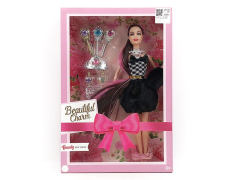 11inch Solid Body Doll Set toys