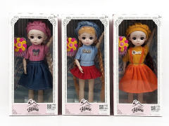 12inch Solid Body Doll Set(3S) toys