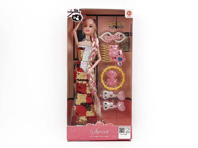 11inch Solid Body Doll Set(3S) toys