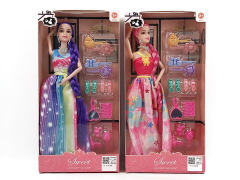 11inch Solid Body Doll Set(3S) toys