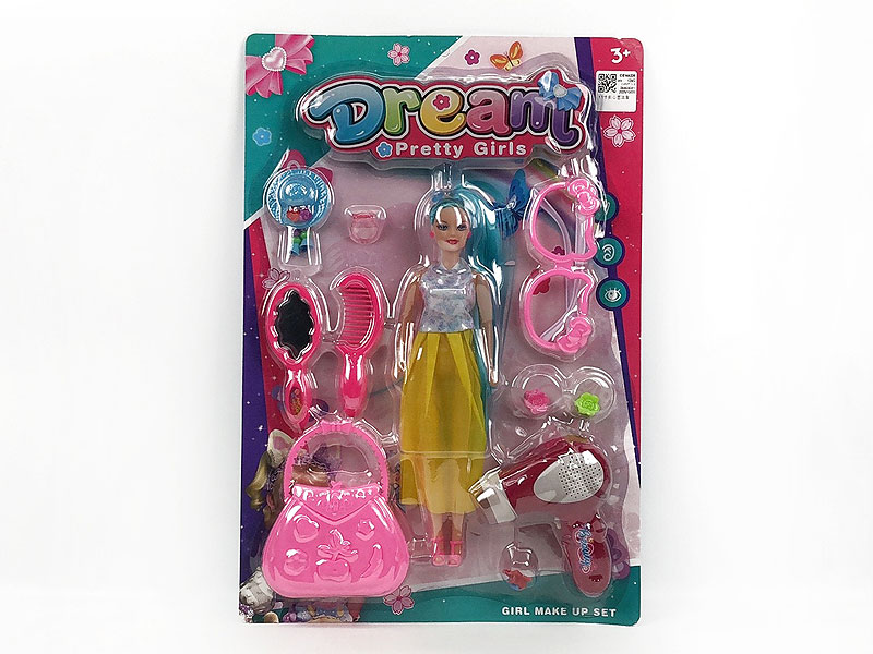 11inch Solid Body Doll Set toys