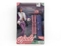 11.5inch Solid Body Doll Set toys