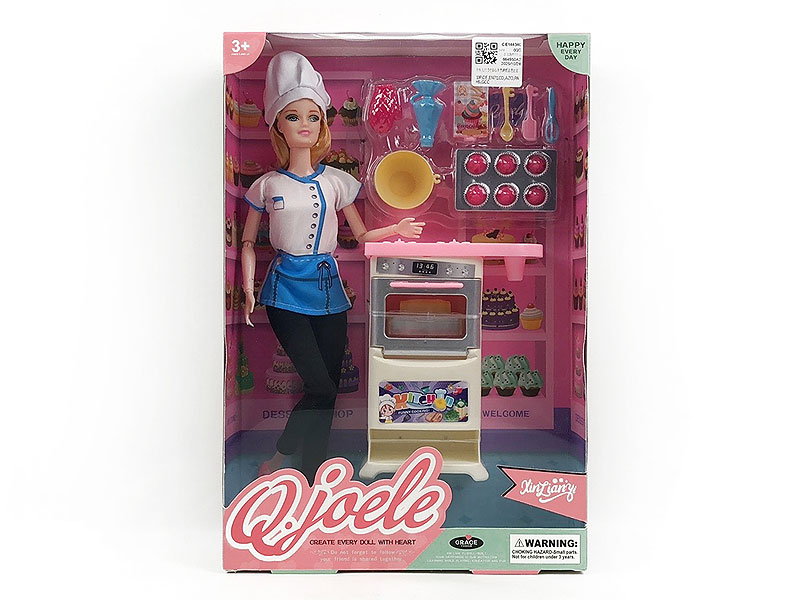 11.5inch Solid Body Doll Set toys