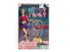 11.5inch Solid Body Doll Set toys