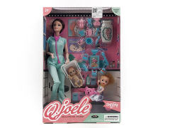 11.5inch Solid Body Doll Set toys