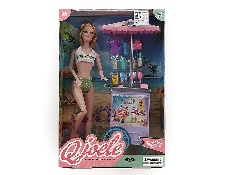 11.5inch Solid Body Doll Set toys