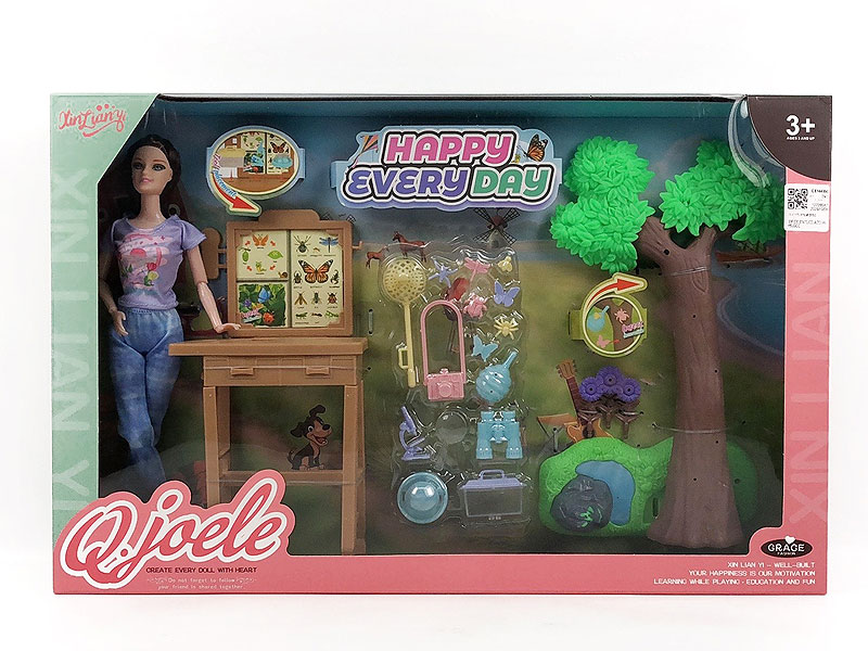 11.5inch Solid Body Doll Set toys