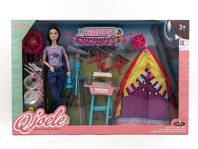 11.5inch Solid Body Doll Set toys