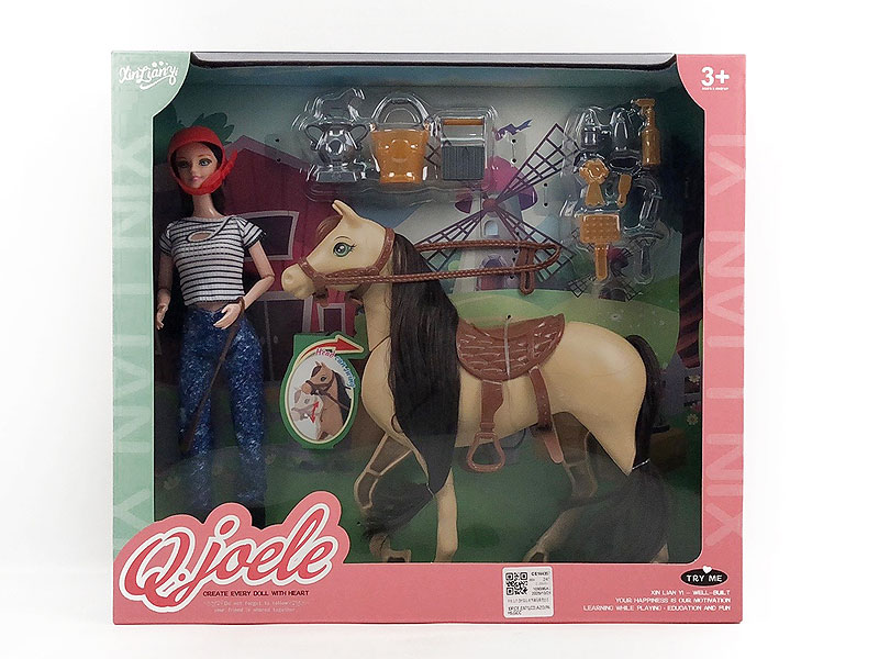 11.5inch Solid Body Doll Set toys