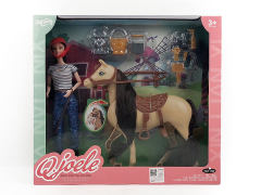 11.5inch Solid Body Doll Set toys