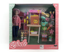 11.5inch Solid Body Doll Set toys