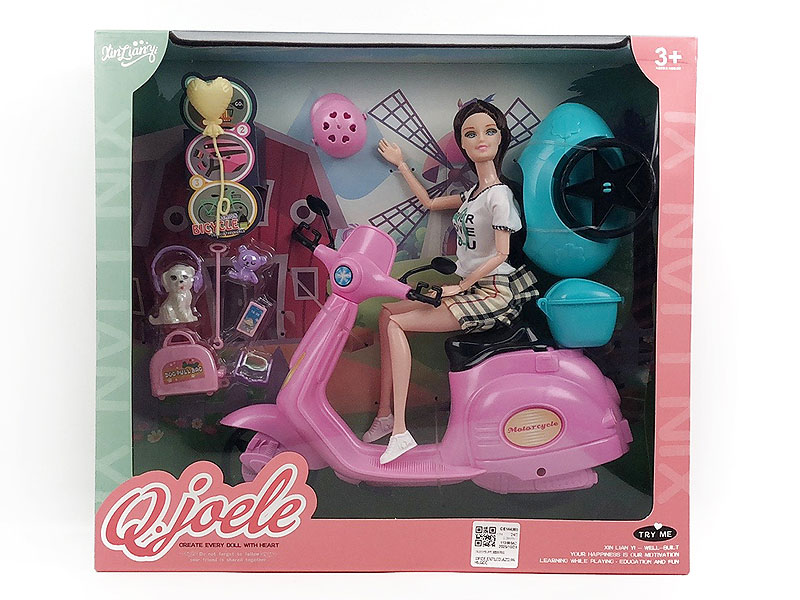 11.5inch Solid Body Doll Set toys