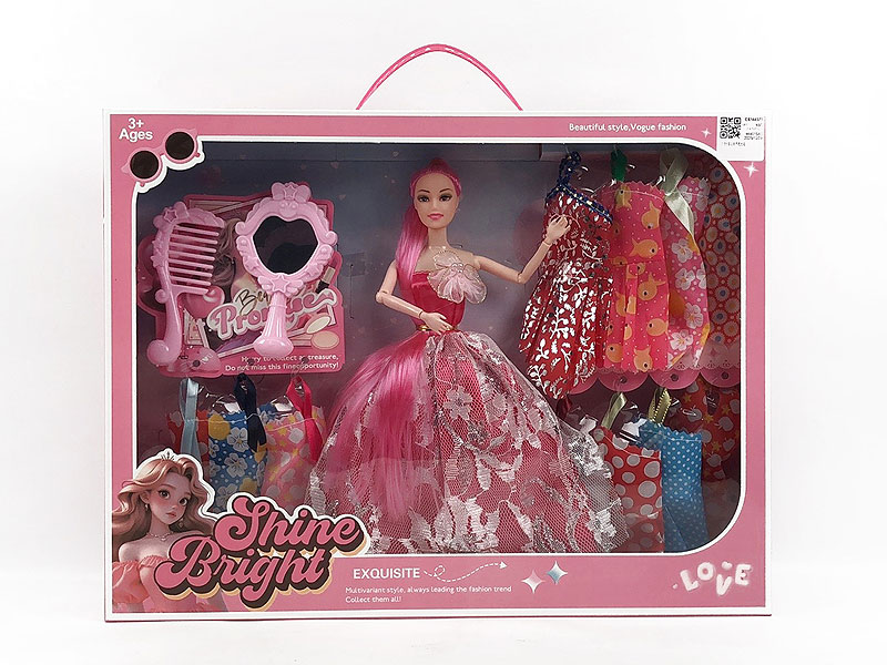 11.5inch Solid Body Doll Set toys