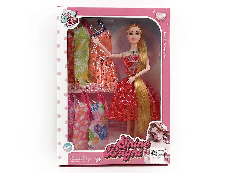 11.5inch Solid Body Doll Set toys