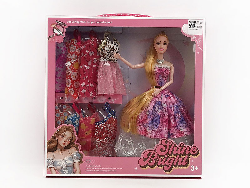 11.5inch Solid Body Doll Set toys